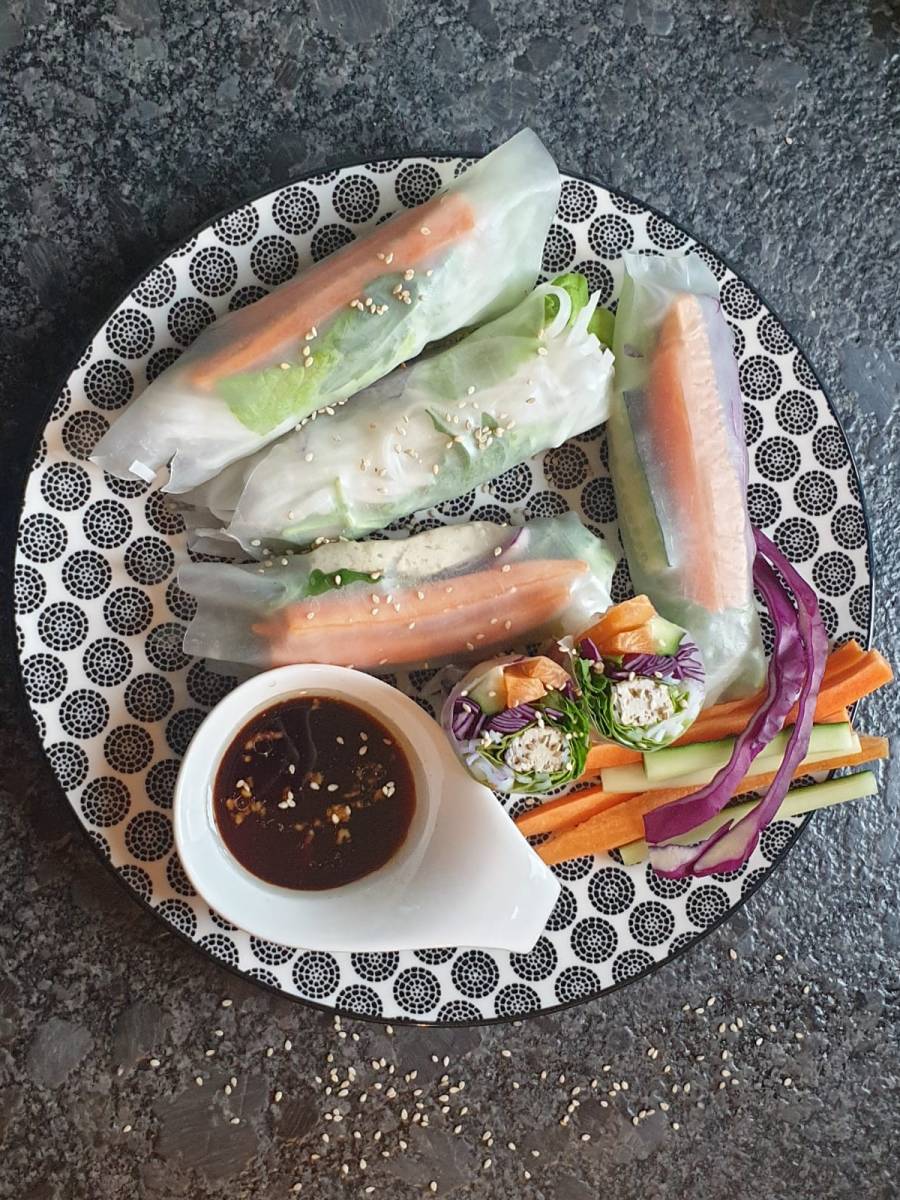Frühlingsrollen (vegan)