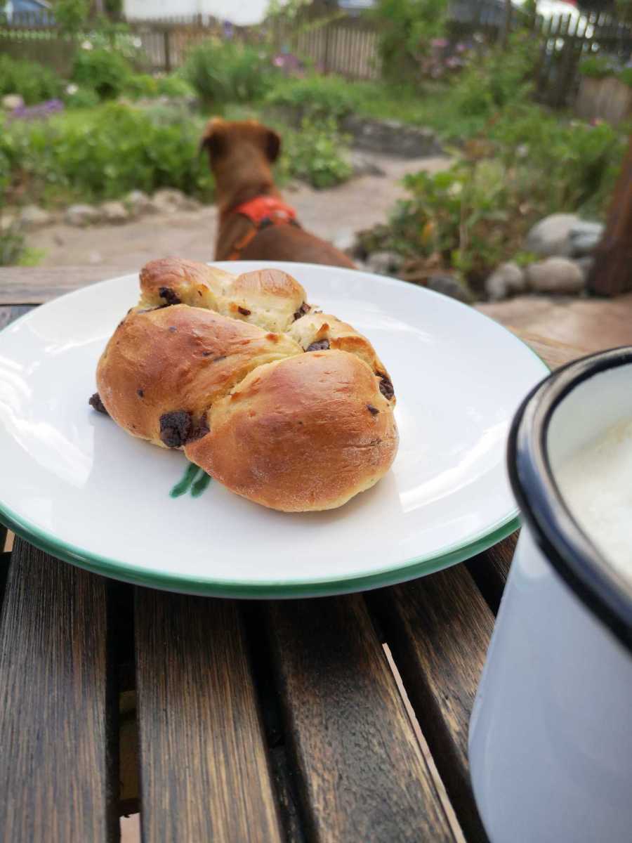 Schoko-Hefebrötchen